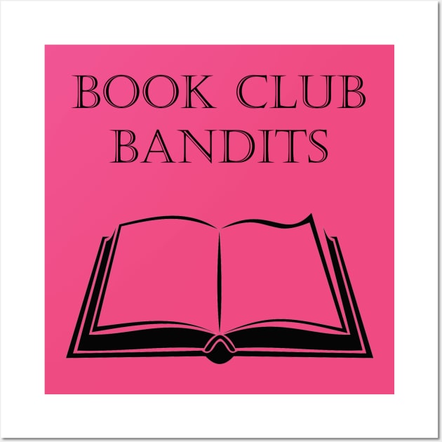 BOOK CLUB BANDITS Wall Art by DESIGNSBY101